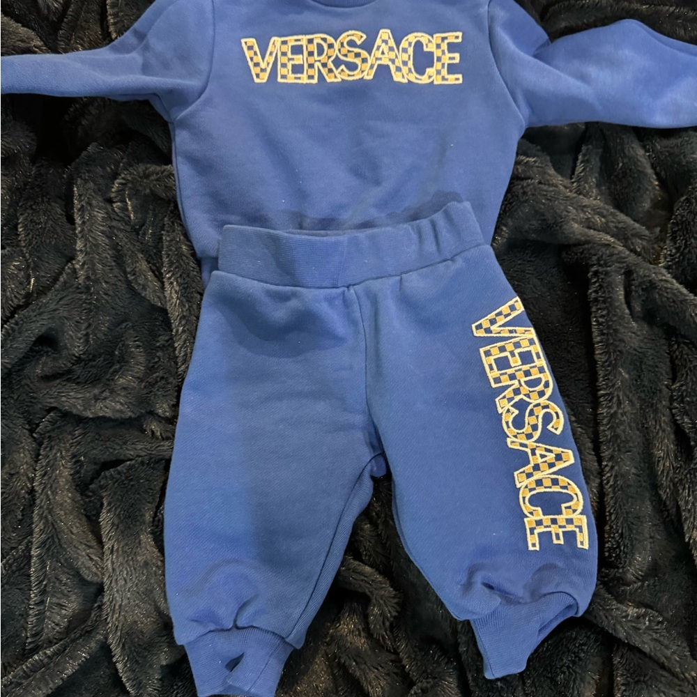 Versace Kids Blue Matching Set